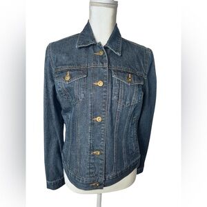 G.H. Bass & Co. Denim Jacket size SMALL #225